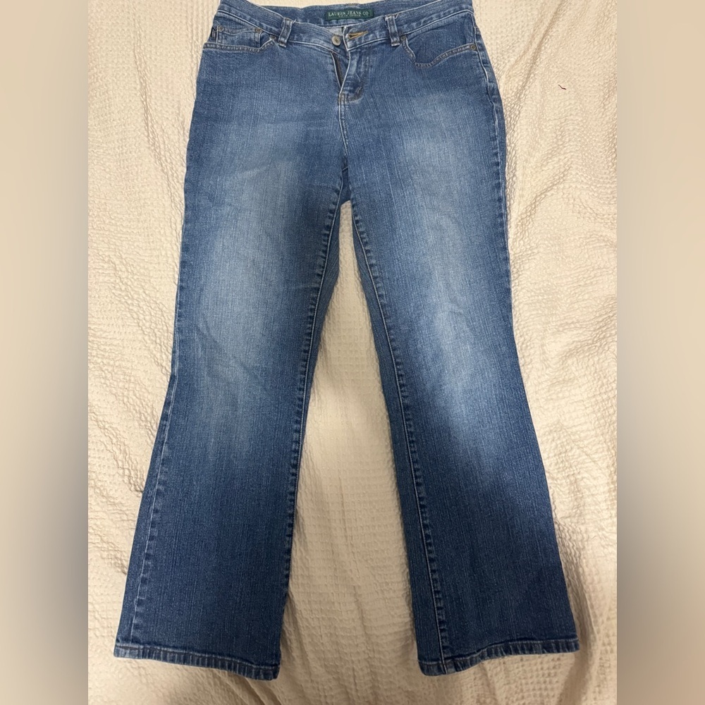 Lauren Ralph Lauren Medium Wash Boot Cut Jeans Size 4